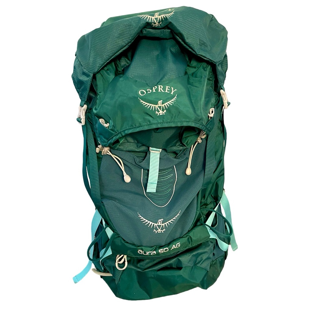 NWOT OSPREY AURA 50 AG BACKPACK - WOMEN’S M - EMERALD GREEN